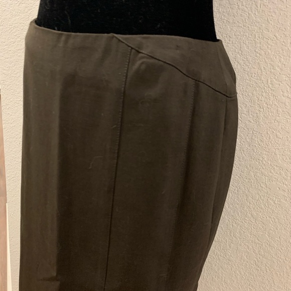 Chocolate Brown Pencil Skirt - Picture 2 of 4